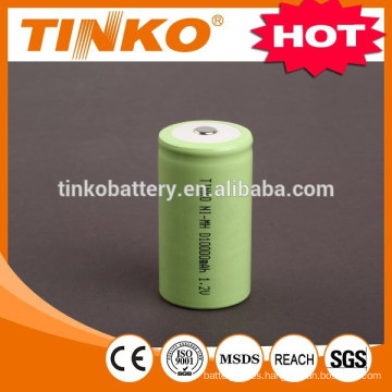 NI-MH batería recargable (NI-MH tamaño D 1000MAH)